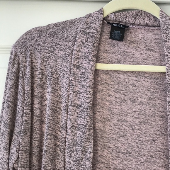 Mauve/Gray large sweater - Picture 2 of 2